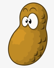 Peanut Clip Art Peanuts Free Transparent Png - Cartoon Peanut Transparent, Png Download, Free Download