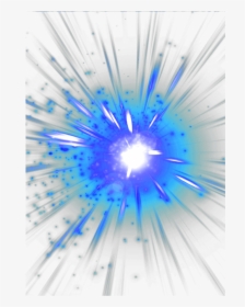 Ftestickers Explosion Blue Blueflames , Png Download - Light Splash Png, Transparent Png, Free Download