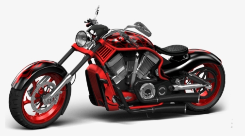 Harley Davidson Png Photo - Red Harley Davidson Bikes, Transparent Png, Free Download