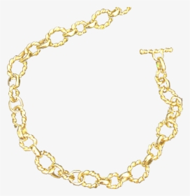 Handmade K Yellow Gold - Chain, HD Png Download, Free Download