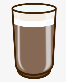 Transparent Milk Png - Glass Of Chocolate Milk Png, Png Download, Free Download
