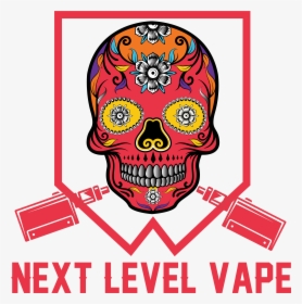 Next Level Vape - Skull, HD Png Download, Free Download