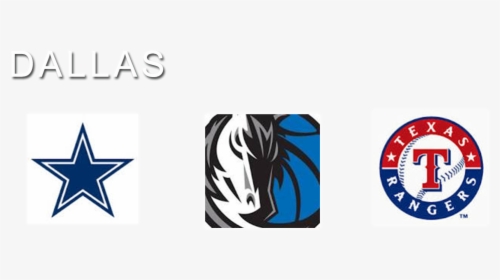 Dallas Sports Teams Cowboys, Mavericks, Texas Rangers - Texas Rangers, HD Png Download, Free Download