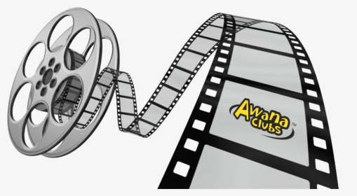 Movie Copy - Clip Art Movie Reel, HD Png Download, Free Download