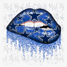 Dallas Cowboys Dripping Lips Svg, HD Png Download, Free Download