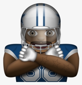 Clip Art This Dez Bryant Is - Dallas Cowboys Emoji, HD Png Download, Free Download