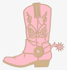 Cowgirl Clipart Brown Cowboy Boot - Cowboy Boot Png Transparent, Png Download, Free Download