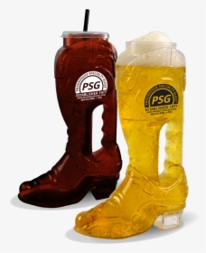 46oz Plastic Cowboy Boot - Cowboy Boot, HD Png Download, Free Download