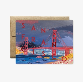 San Francisco Bridge Card - Picture Frame, HD Png Download, Free Download