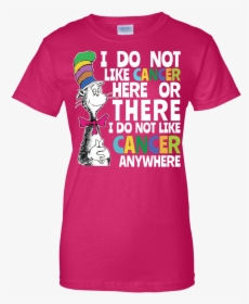 I Do Not Like Cancer Here Or There Shirt - Active Shirt, HD Png Download, Free Download
