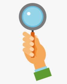 File Hold A In - Hold Magnifying Glass Png, Transparent Png, Free Download