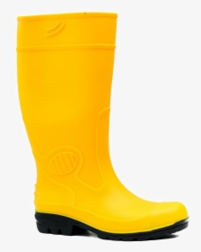 Rain Boot Png Hd - Yellow Gum Boots, Transparent Png, Free Download