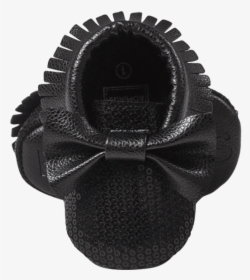Petite Bello Shoes 0-6 Months Black Bow Moccasins - Gear, HD Png Download, Free Download
