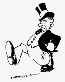 Guy Clipart Old Man - Sad Rich Man Cartoon, HD Png Download, Free Download