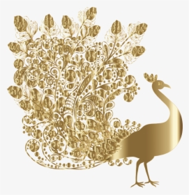 Visual Arts,flora,tree - Indian Peacock Design Png, Transparent Png, Free Download