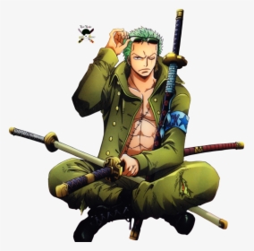 One Piece Zoro Transparent Background - Zoro One Piece Hd, HD Png Download, Free Download