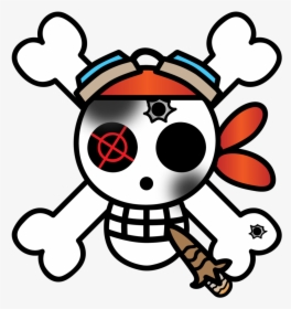 Jolly Roger Icon One Piece - Jolly Roger One Piece Pirate Flag, HD Png Download, Free Download