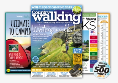 July Issue Splay - Walking And Hiking Magazines, HD Png Download, Free Download