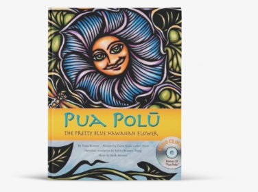 Pua Polū, The Pretty Blue Hawaiian Flower - Gibbon, HD Png Download, Free Download