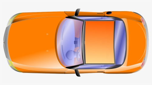 Car, Vehicle, Orange, Top - All Things Vocabulary Parts Of The Car, HD Png Download, Free Download