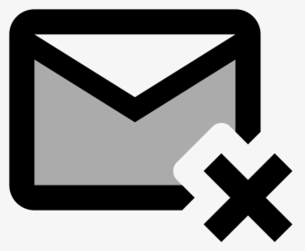 Deleted Message Icon - Sign, HD Png Download, Free Download