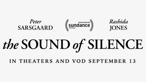 The Sound Of Silence - Black-and-white, HD Png Download, Free Download