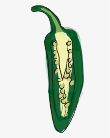 Jalapeno-01 - Serrano Pepper, HD Png Download, Free Download