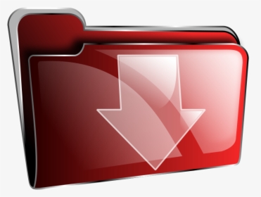 Red Music Folder Icon, HD Png Download, Free Download