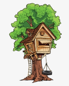 Tree House Clip Art - Magic Tree House Tree House, HD Png Download, Free Download