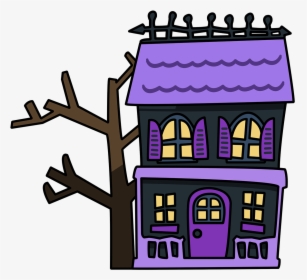 Haunted House Clip Art, HD Png Download, Free Download