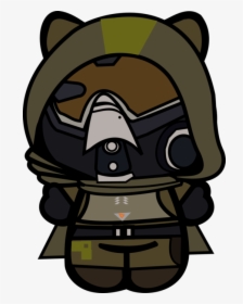 Hello Hunter hello Kitty And Destiny Crossover - Destiny Hunter Vector, HD Png Download, Free Download