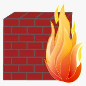 Fire Vector - Firewall Images For Visio, HD Png Download, Free Download