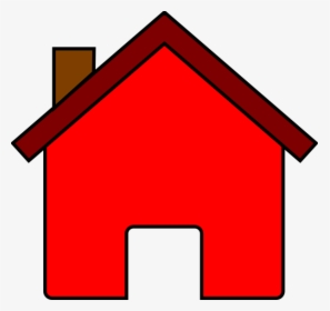 Red House Svg Clip Arts - Red House Clipart, HD Png Download, Free Download