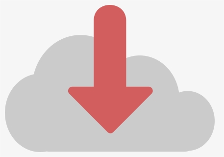 Cloud Download Pink Arrow Clipart - Sign, HD Png Download, Free Download