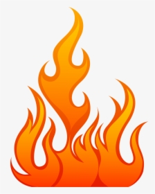 Hell Clipart Fire Sparks - Fire Flame Vector Png, Transparent Png, Free Download