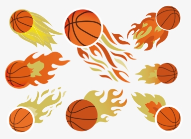 Southeastern Mens Flame Clip Art Vector Speeding - Basketball Fire Vector Png, Transparent Png, Free Download