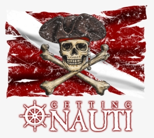 Pirate Dive Flag Collection - Skull, HD Png Download, Free Download