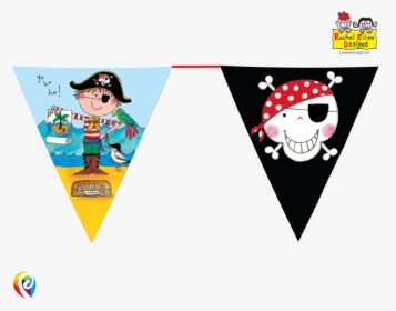 Transparent Finish Line Flags Clipart - Pirate Flag Bunting, HD Png Download, Free Download