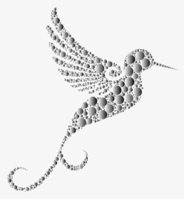 Hummingbird Clipart Embroidery Digitizing - Hummingbird Silhouette, HD Png Download, Free Download