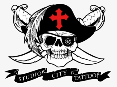 Transparent Face Tattoo Png - Pirate Tattoo Png, Png Download, Free Download