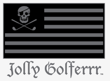 Jolly Golferrr Pirate Flag - Stede Bonnet Flag, HD Png Download, Free Download