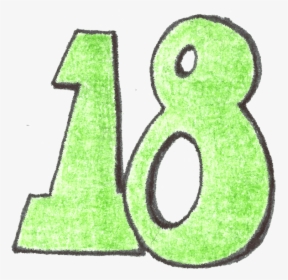 Favorite Number Why - Number 18 Clipart, HD Png Download, Free Download