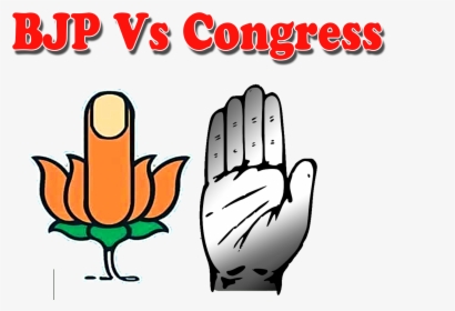 Bjp Vs Congress Png Transparent Image - Bjp, Png Download, Free Download