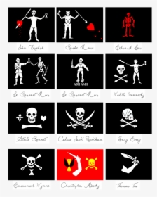 Most Famous Pirates Flags, HD Png Download, Free Download