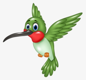 Hummingbird Clipart Simple - Hummingbird Cartoon, HD Png Download, Free Download