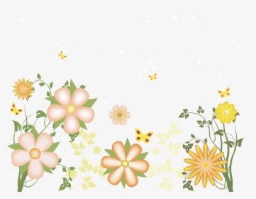 Free Flower Clipart Transparent Background - Flower Clipart Transparent, HD Png Download, Free Download