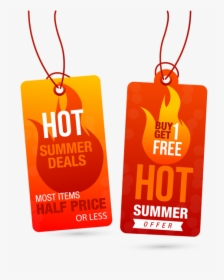 Sales Vector Price Tag - Earrings, HD Png Download, Free Download