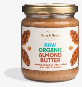 Almond Butter Png - Sun And Seed Almond Butter, Transparent Png, Free Download