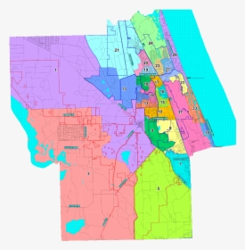 Flagler County Precinct Map - Flagler County Zone Map, HD Png Download, Free Download