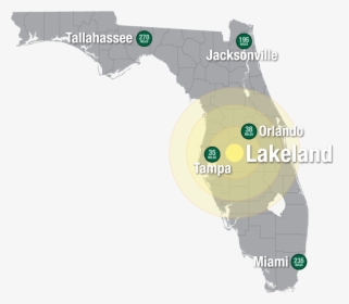 Florida Map, HD Png Download, Free Download